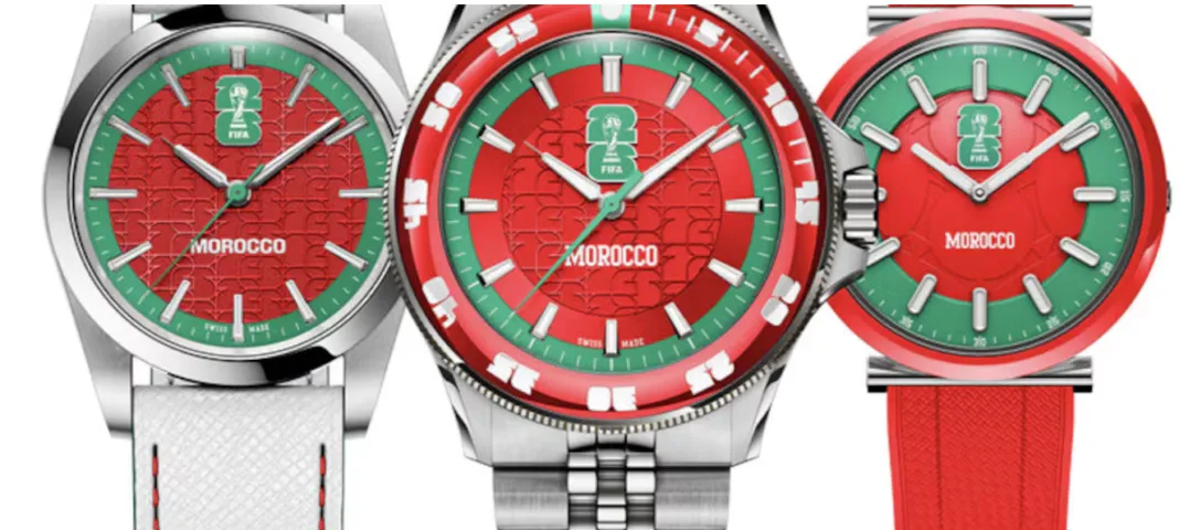 Mondial 2026 : le Maroc dévoile ses montres officielles